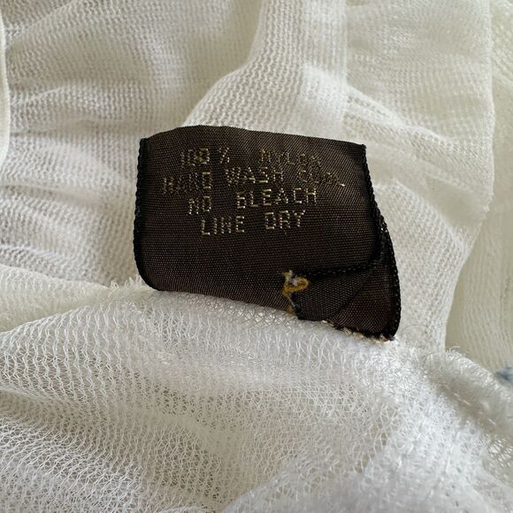 Vintage Fantasia Petticoat Square Dance Fluffy Puffy Short Length Crinoline - Picture 5 of 5